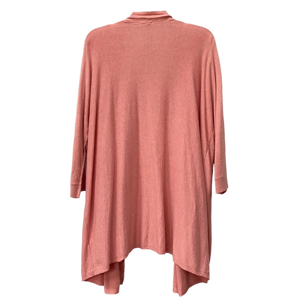 PureJill M/L Lightweight Long Cardigan Sweater Pink ¾ sleeve Pure Jill M L - Picture 2 of 7